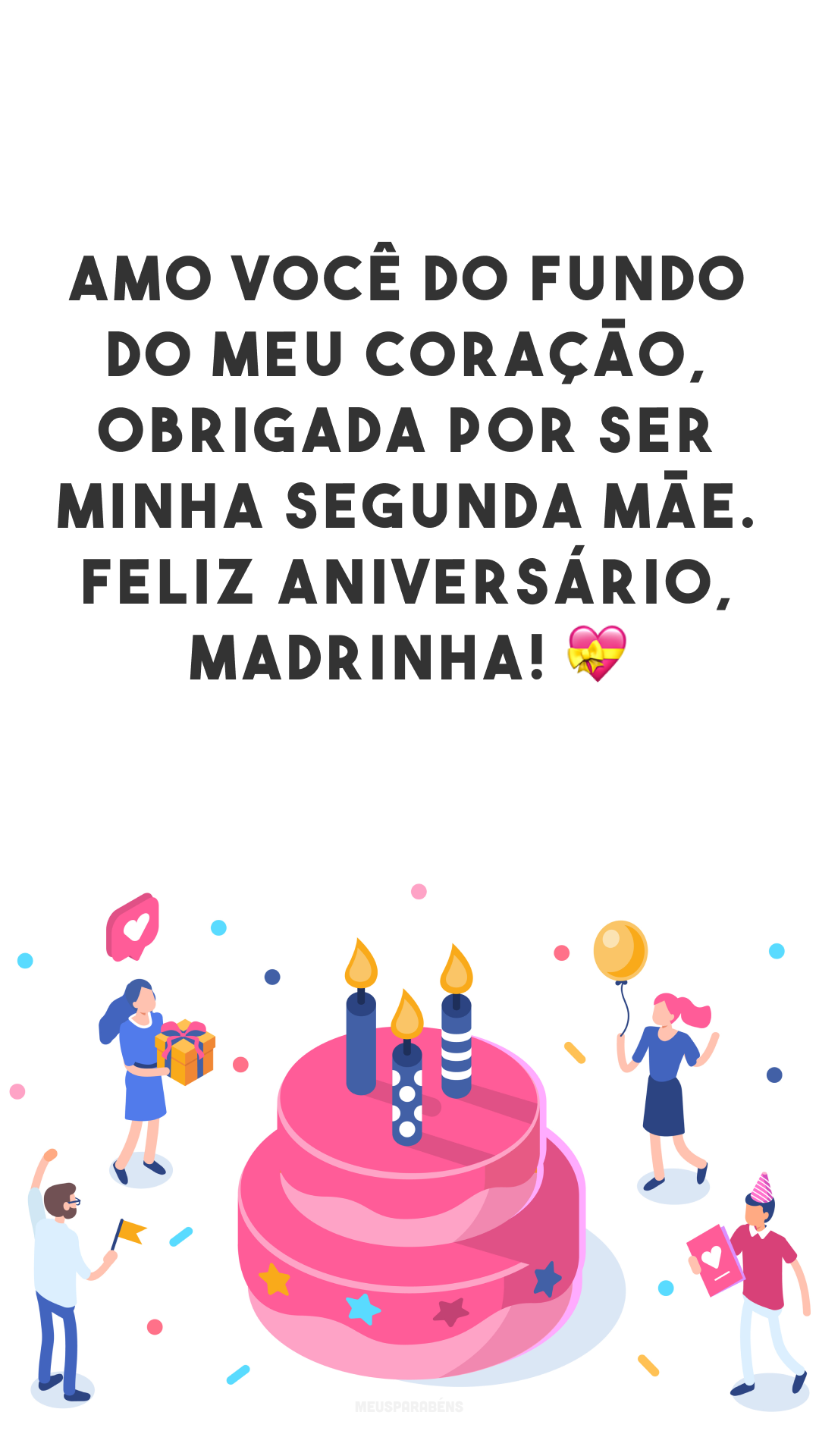 Featured image of post Mensagem De Anivers rio Pra Madrinha Isso tudo o que eu desejo a voc s