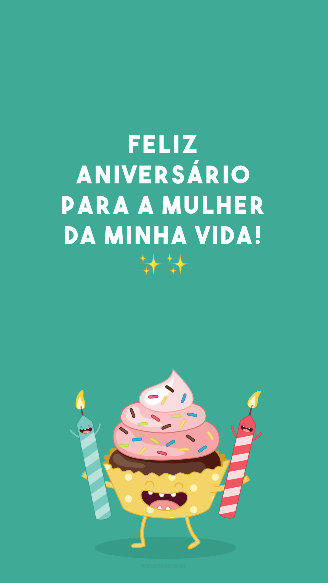 Feliz aniversário para a mulher da minha vida! ✨✨