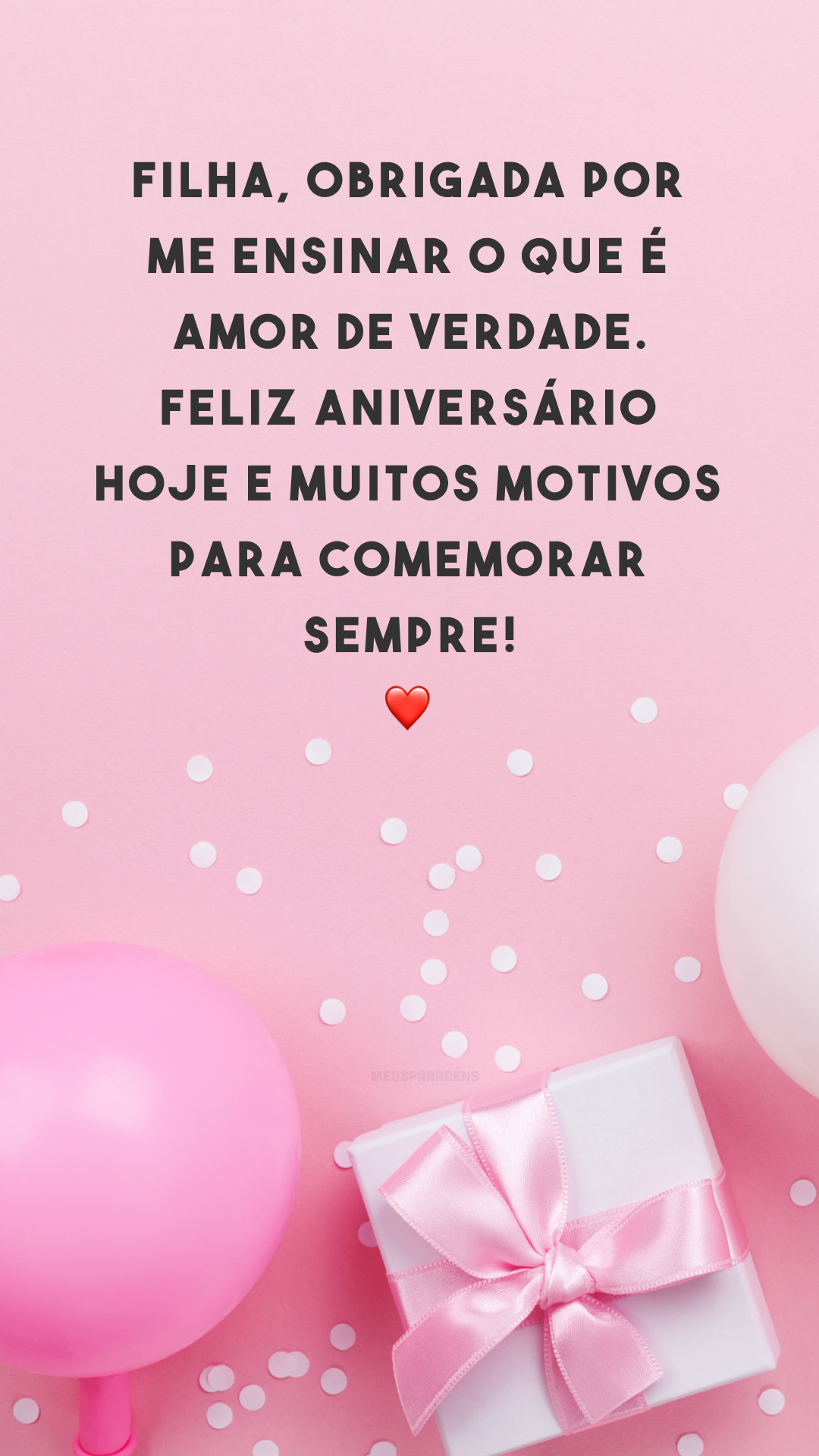 Filha, obrigada por me ensinar o que é amor de verdade. Feliz aniversário hoje e muitos motivos para comemorar sempre! ❤️