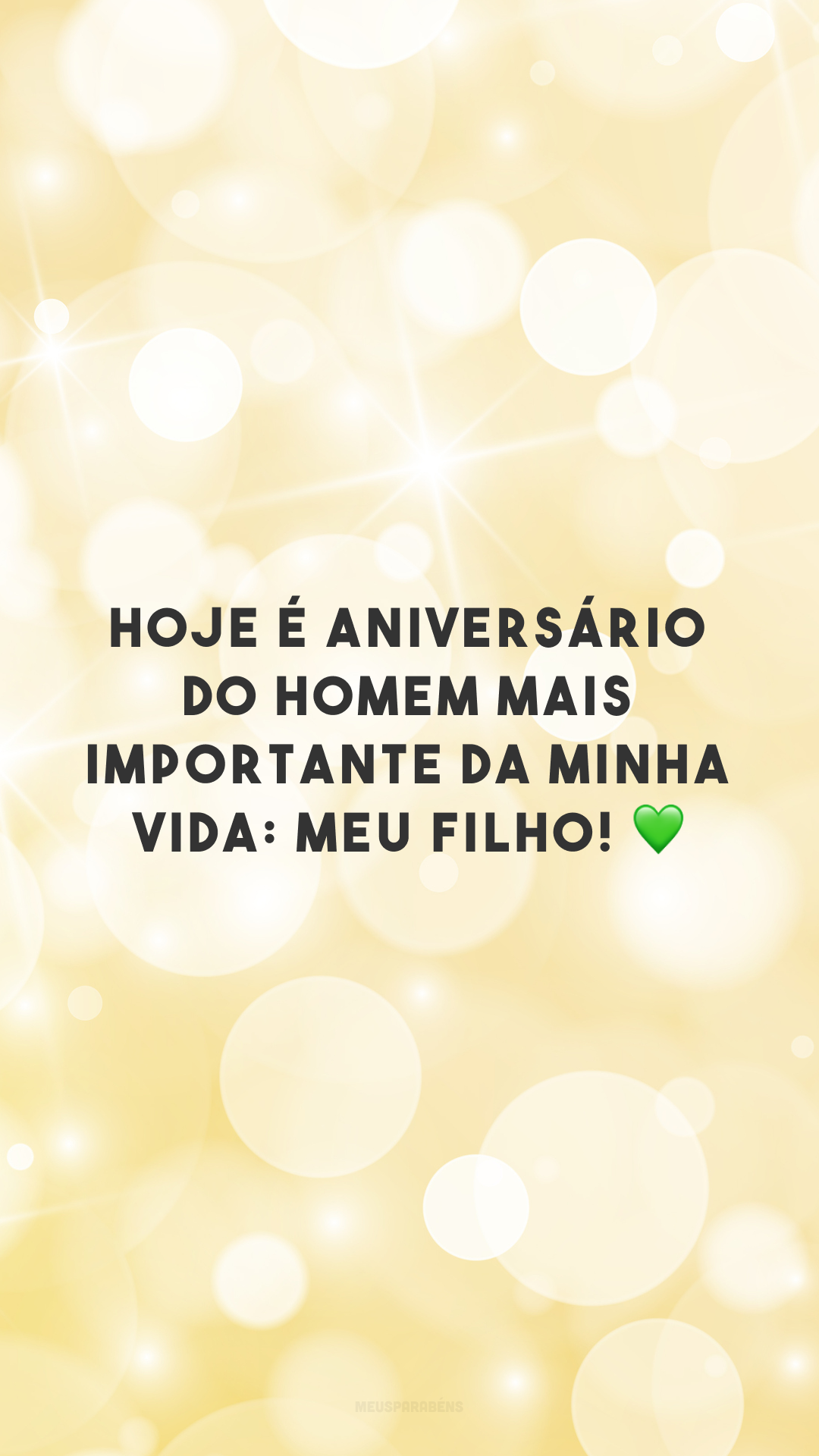 Hoje é aniversário do homem mais importante da minha vida: meu filho! 💚