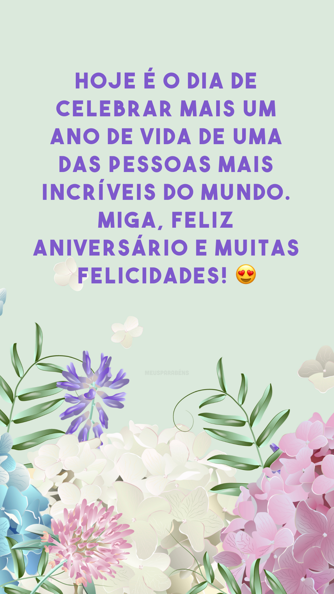 Hoje é o dia de celebrar mais um ano de vida de uma das pessoas mais incríveis do mundo. Miga, feliz aniversário e muitas felicidades! 😍