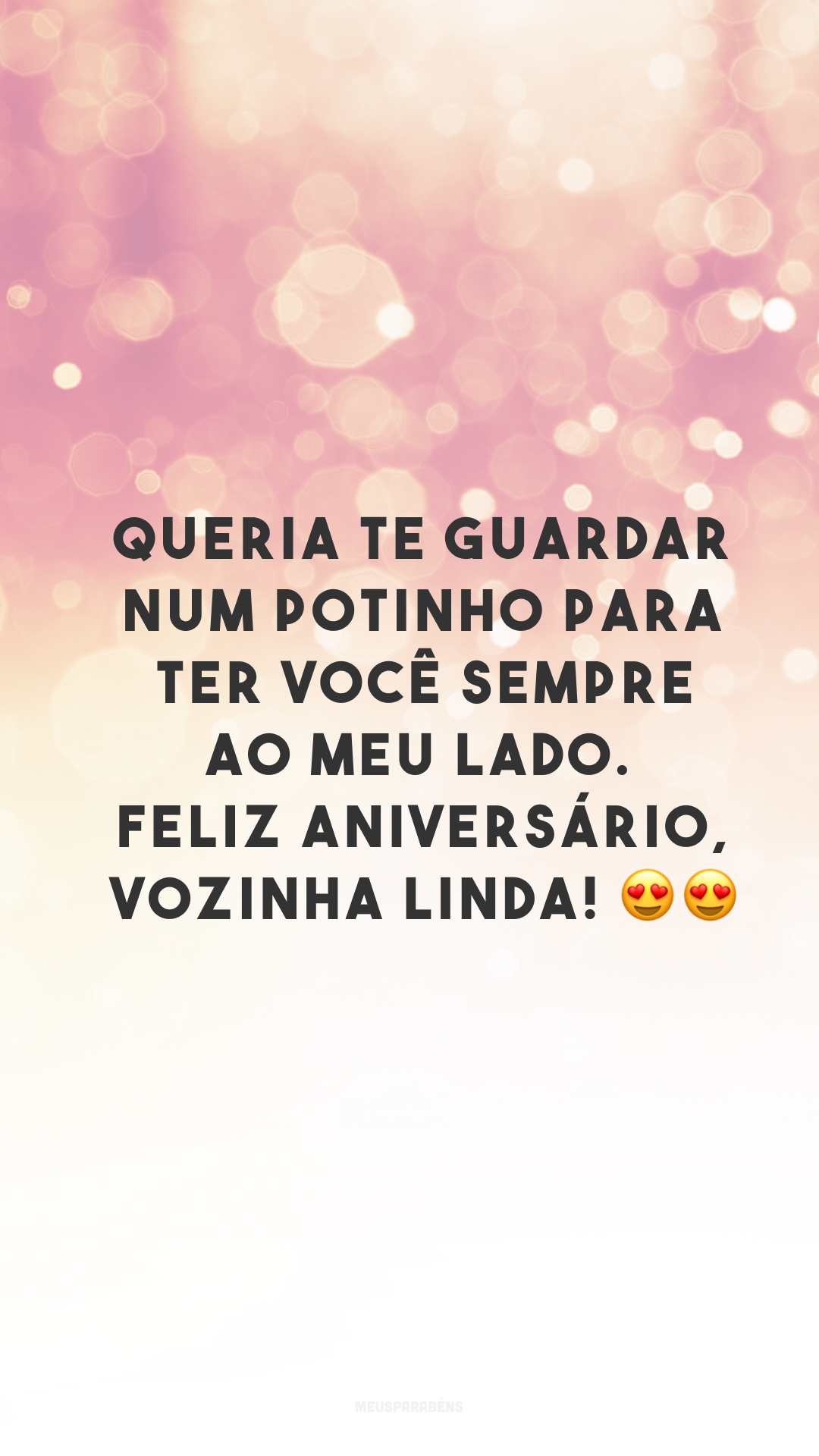 Queria te guardar num potinho para ter você sempre ao meu lado. Feliz aniversário, vozinha linda! 😍😍