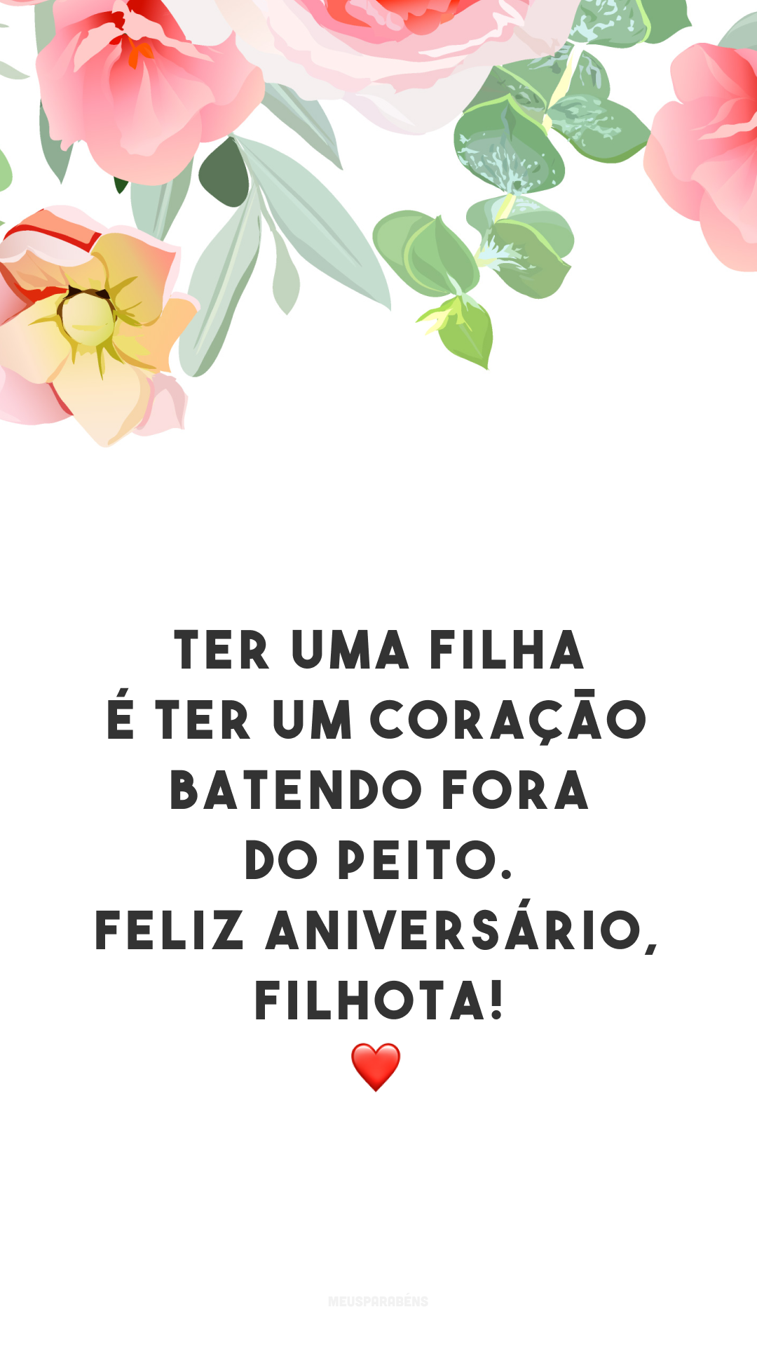 Ter uma filha é ter um coração batendo fora do peito. Feliz aniversário, filhota! ❤️