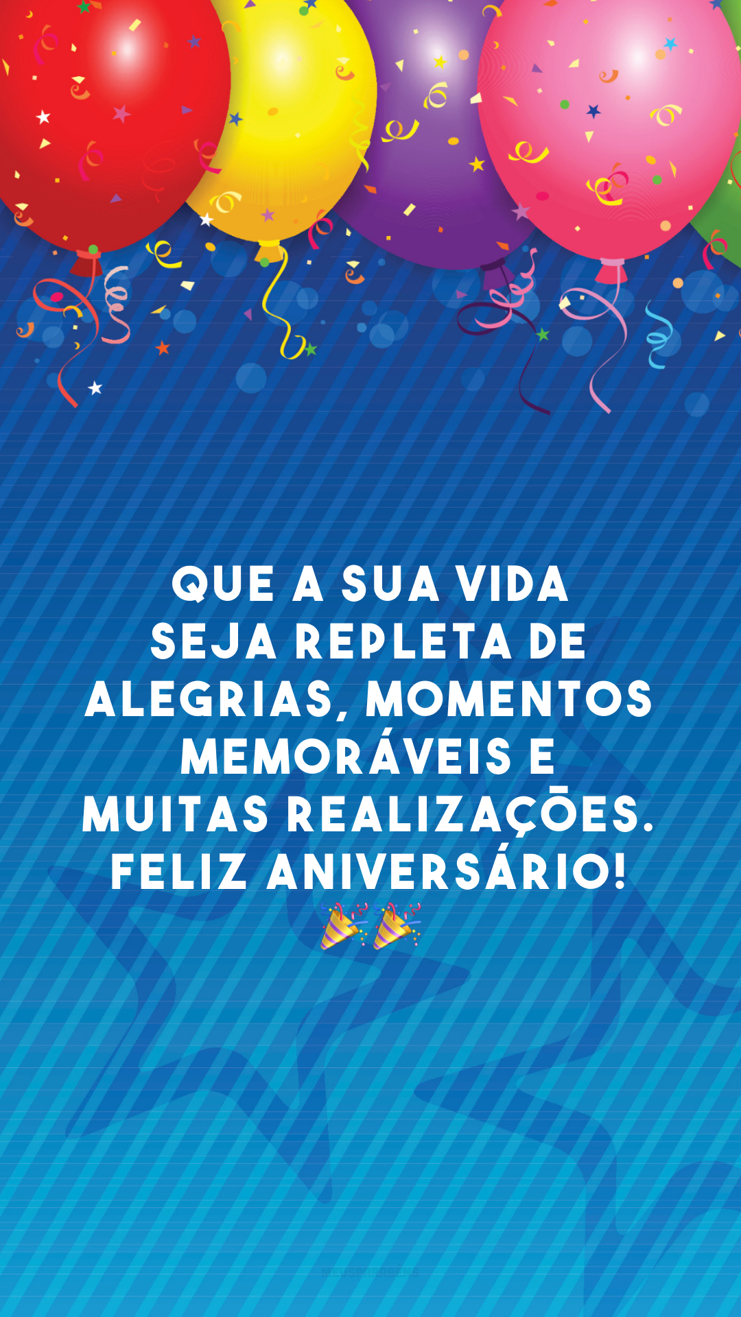 Que a sua vida seja repleta de alegrias, momentos memoráveis e muitas realizações. Feliz aniversário! 🎉🎉