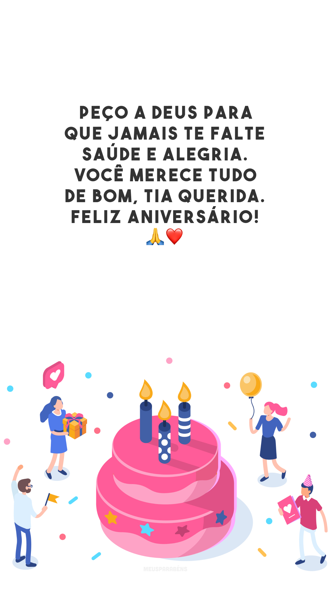 MC Divertida - Hoje é o dia dela, minha tia querida, aquela que tenho um  grande amor e carinho 🥳👏🎂🎈Dona do abraço mais carinhoso, sempre atenta  e cuidadosa 🥰🤗 Agradeço a Deus