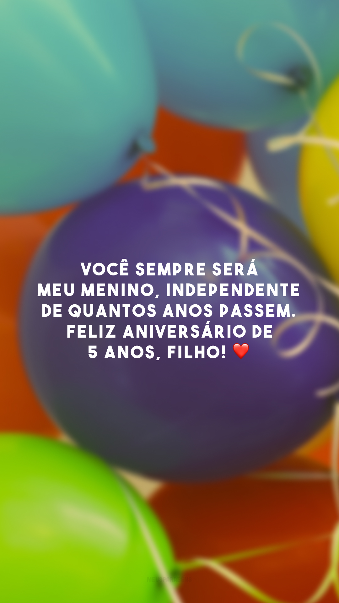 Você sempre será meu menino, independente de quantos anos passem. Feliz aniversário de 5 anos, filho! ❤️