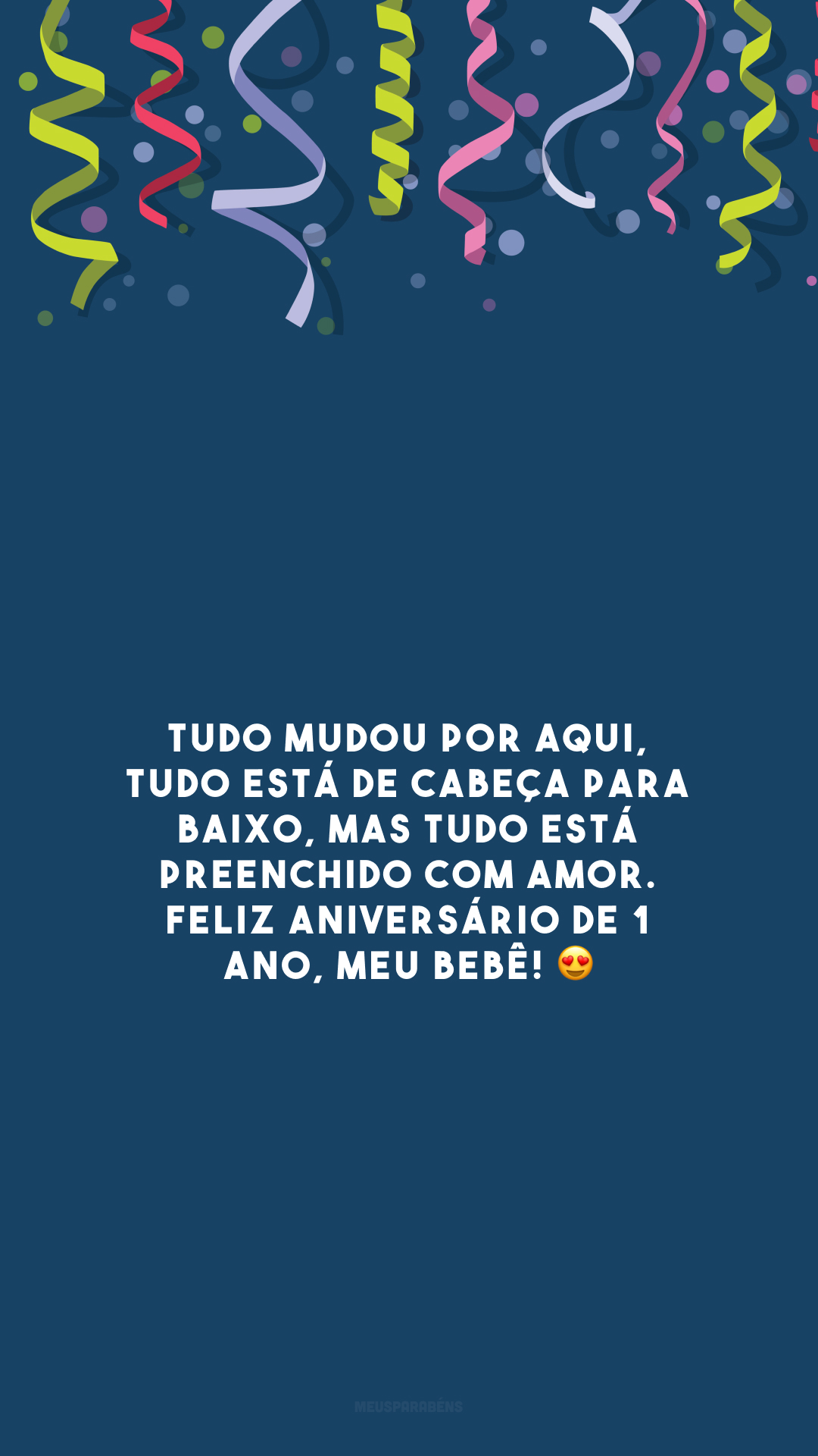 Tudo mudou por aqui, tudo está de cabeça para baixo, mas tudo está preenchido com amor. Feliz aniversário de 1 ano, meu bebê! 😍