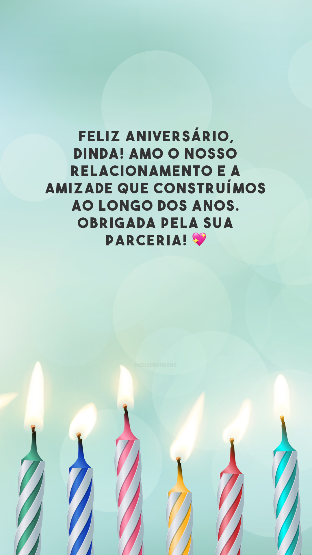 Feliz aniversário, dinda! Amo o nosso relacionamento e a amizade que construímos ao longo dos anos. Obrigada pela sua parceria! 💖