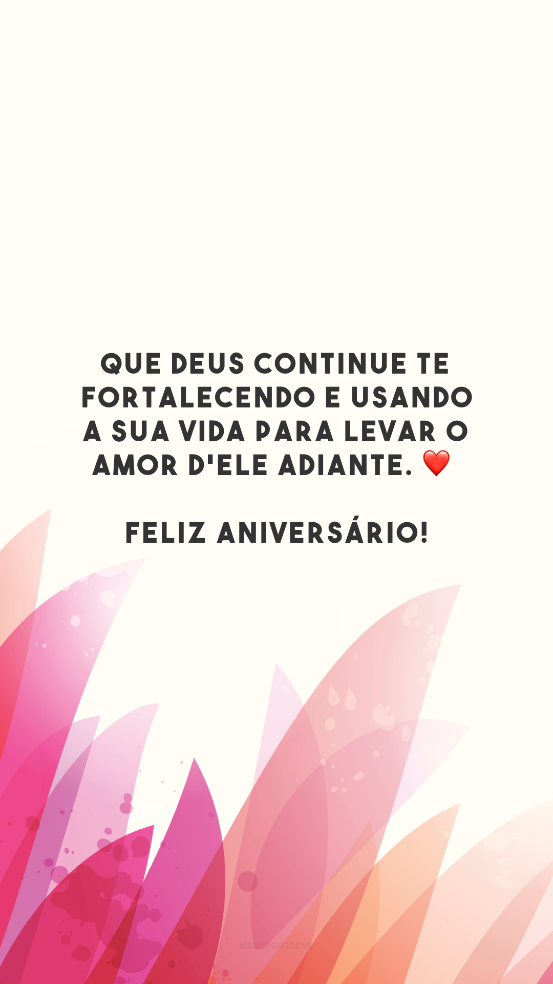 Parabéns! Feliz aniversário!  Feliz aniversário cristão, Feliz aniversário  evangélico, Msgs de feliz aniversario