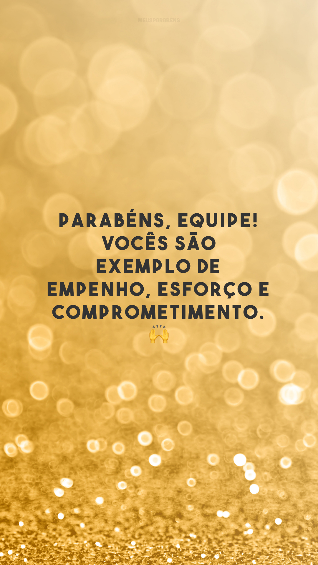 Parabéns, equipe! Vocês são exemplo de empenho, esforço e comprometimento. 🙌