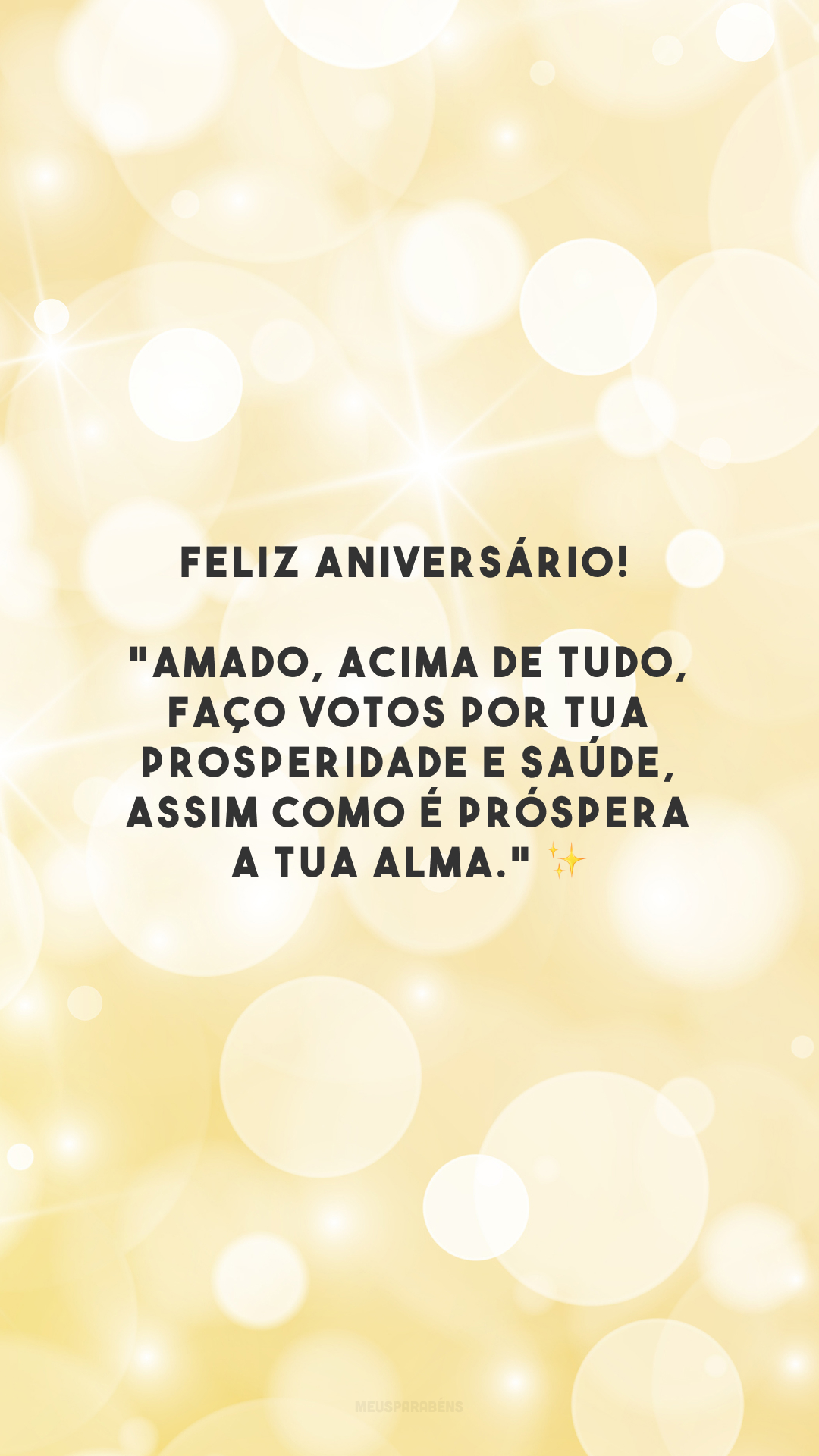 Feliz aniversário! 