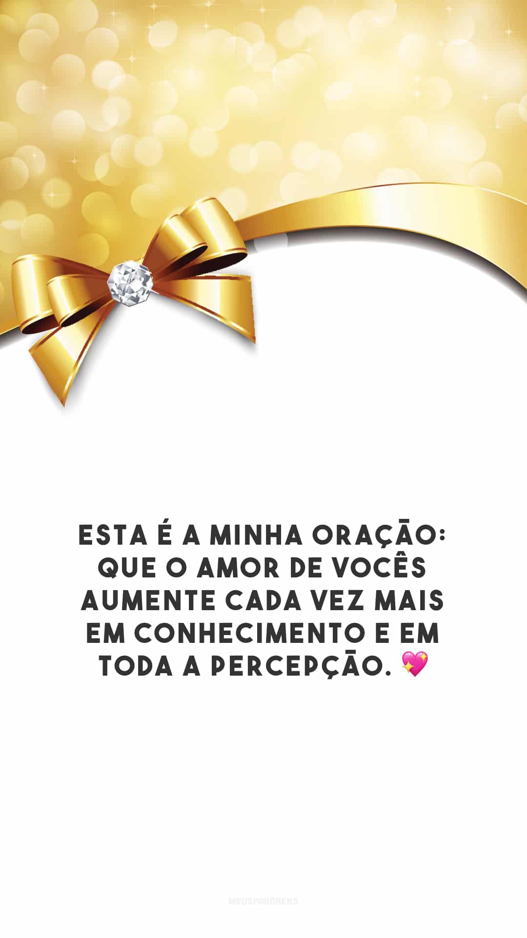 Esta é a minha oração: que o amor de vocês aumente cada vez mais em conhecimento e em toda a percepção. 💖