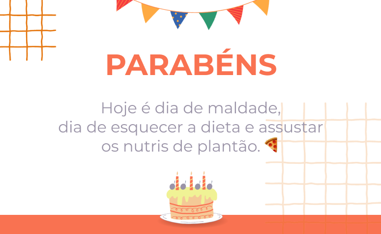 Hoje é dia de maldade, dia de esquecer a dieta e assustar os nutris de plantão. 🍕