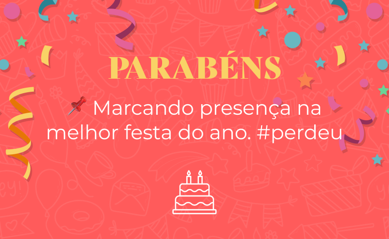 📌 Marcando presença na melhor festa do ano. #perdeu