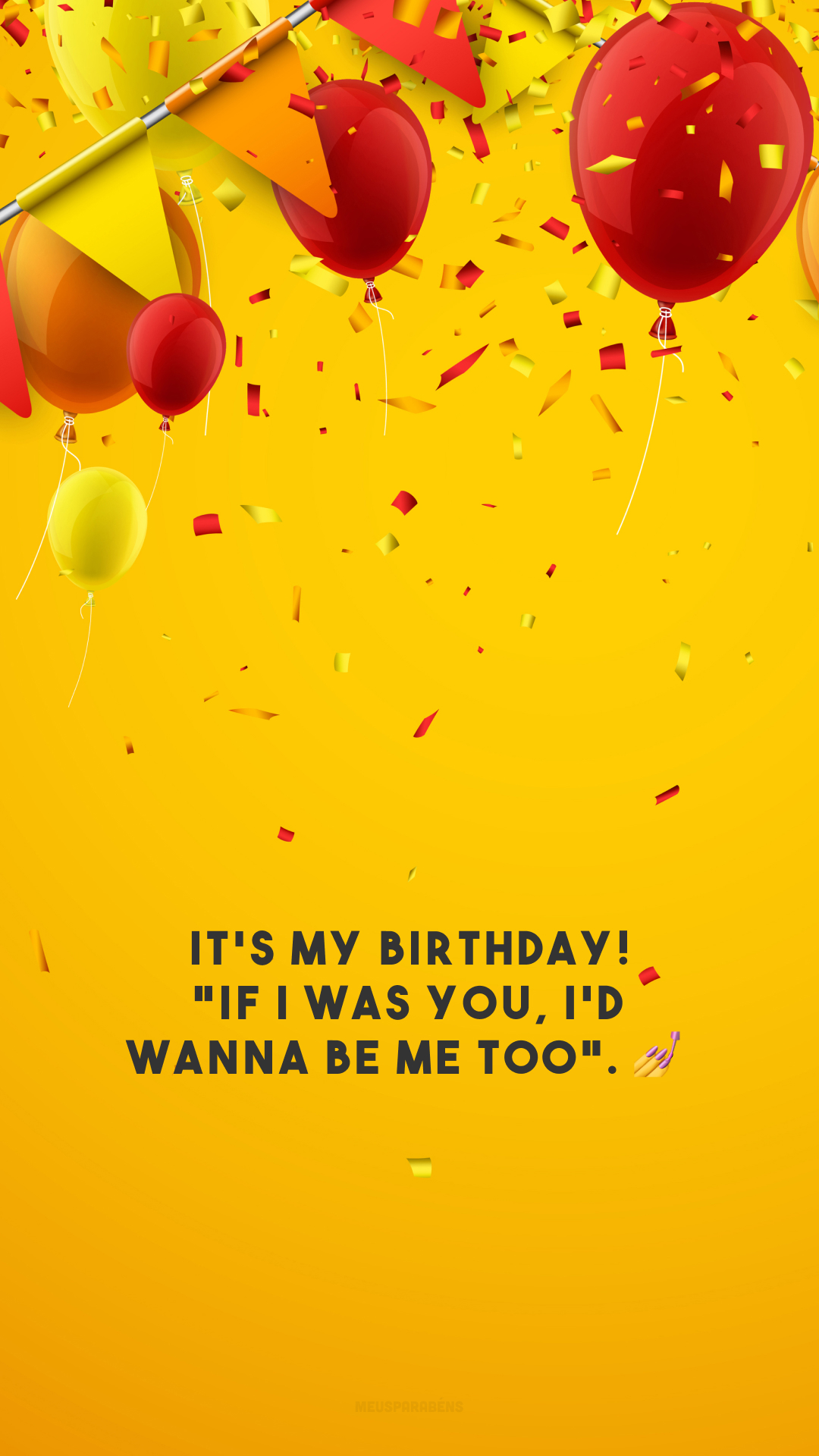 It's my birthday! 